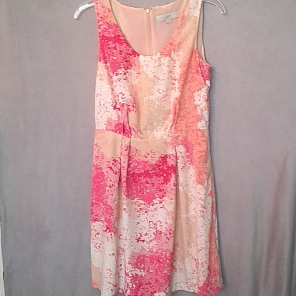 Loft Floral Print Dress